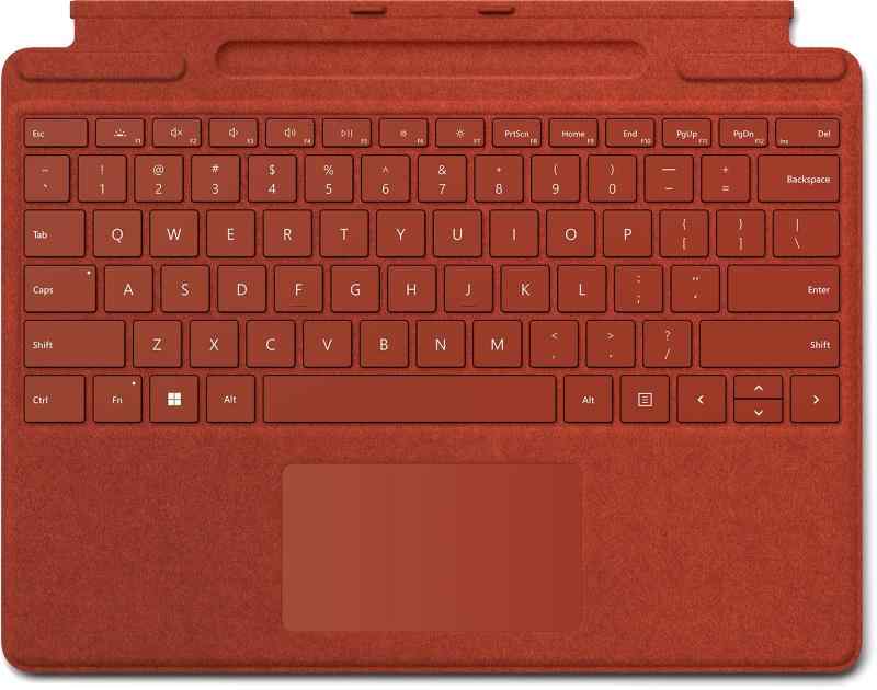 Surface Pro Signature 鍵盤 罌粟 赤いこと