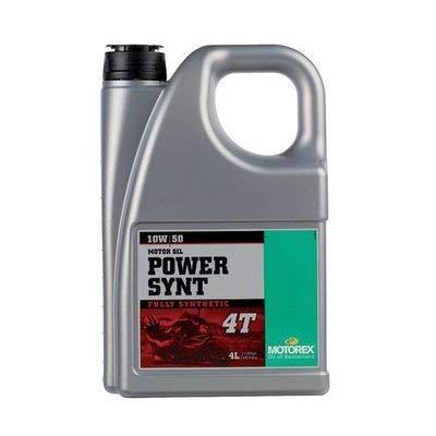 デイトナ(Daytona) モトレックス(Motorex) バイク エンジンオイル 4サイクル 10W-50 化学合成油 POWER SYNT 4T 4L 97785|シオカゼ商店