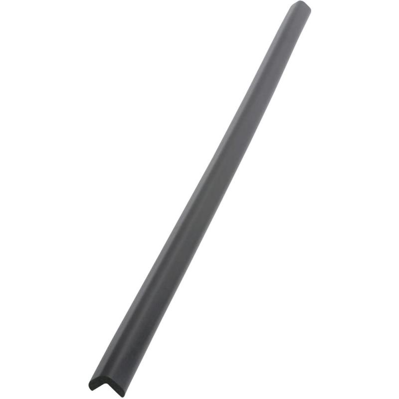 【ケース販売】TRUSCO(トラスコ) 安心クッション L字型 小 1本入 ブラック TAC-16×20本