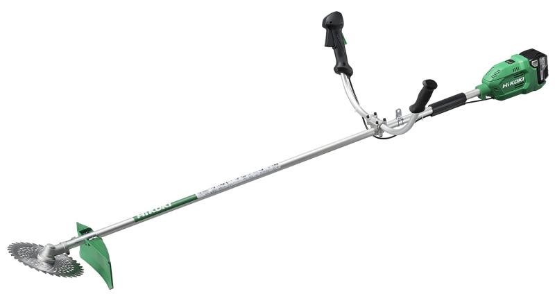 HiKOKI(ハイコーキ) 18V 充電式 刈払機 草刈機 刈刃径230mm 両手ハンドル 蓄電池1個・充電器・チップソー付 CG18DA(JC)