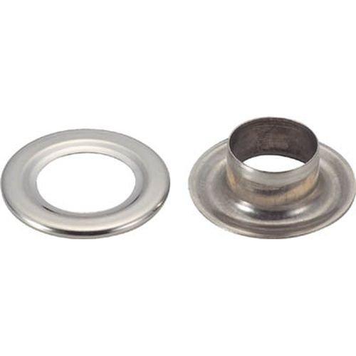 TRUSCO(トラスコ) 両面ハトメ ステンレス 15mm 50組入 THP-S15 × 5PK 【ケース販売】