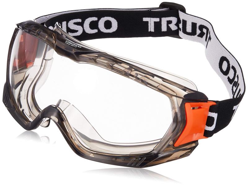 Trusco(トラスコ) セーフティゴーグル(通気孔・ソフトフィットタイプ) TSG-501T &times; 10個 【ケース販売】 クリア Free Size｜シオカゼ商店 10,318円