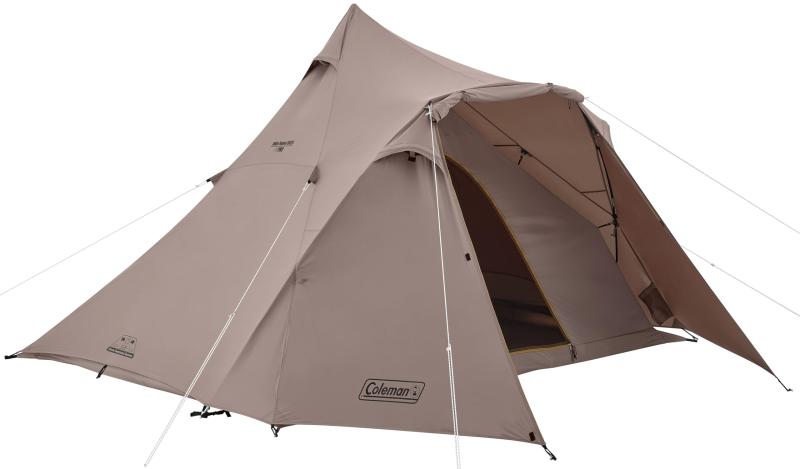 Coleman(コールマン) テント ワイドティピー/3025 キャンプ 防災 組み立て簡単 前室付き 4～5人用 耐水圧2000mm ペグ、ロープ、ハンマー、収納ケース付属 空気循環システム搭載