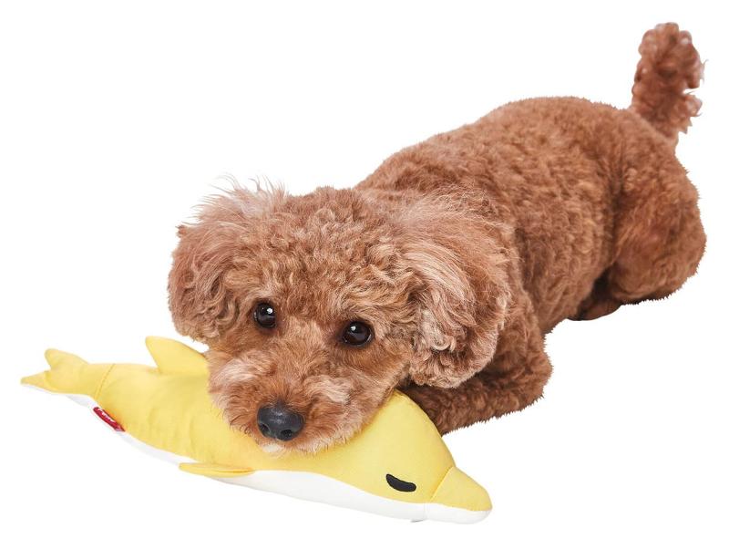 ペティオ (Petio) 犬猫用 ひんやりＴＯＹあごまくらＨＮＹ 海豚