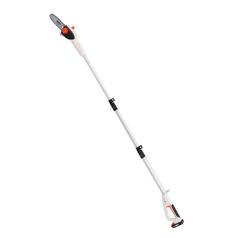 工進(KOSHIN) 18V 2.0Ah 充電式 伸縮 ポールチェンソー SPS-180T スマートシリーズ バッテリー・充電器付 軽量 高枝 高木 庭木 剪定 チェンソー 手軽