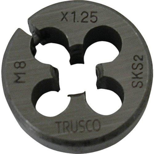 TRUSCO(トラスコ) 丸ダイス 25径 M8X1.25 (SKS) T25D-8X1.25 × 10個 【ケース販売】