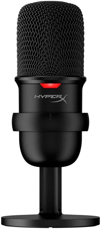 HyperX SoloCast USBスタンドアロンマイク テレワーク/ストリーマー/コンテンツクリエーター/ゲーマー向け/PC,PS4,PS5使用可能 HMIS1X-XX-BK/G (4P5P8AA) [並行輸入品]