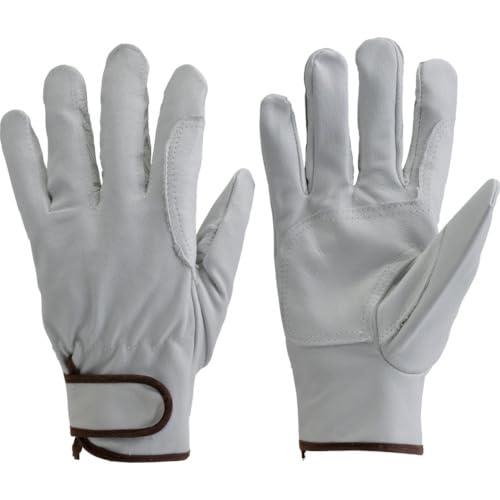 TRUSCO(トラスコ) マジック式革手袋 当て付タイプ Mサイズ TYK-718M × 10双【ケース販売】