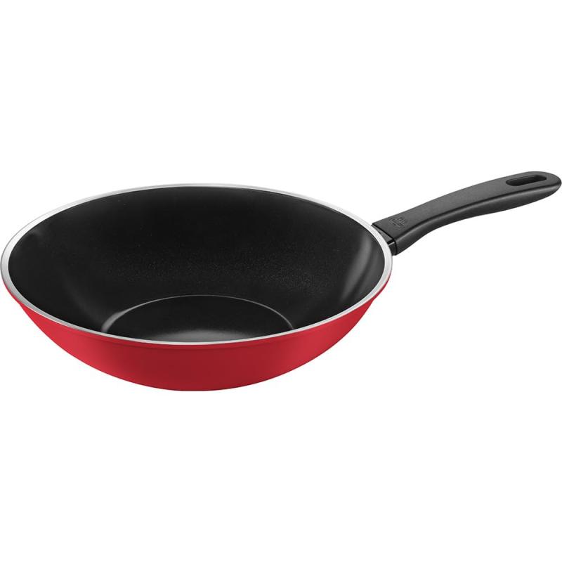 Ballarini バッラリーニ「 カプレラ フライパン ウォック 28cm レッド イタリア製 」 フライパン 中華鍋 IH対応 セラミック コーティング CAPRERA Z1026-000