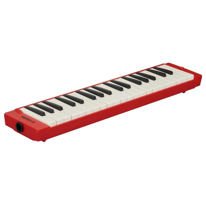 ヤマハ YAMAHA 大人のピアニカ 37鍵 レッドP-37ERD2 演奏用パイプ(ロング、ショート) ショルダーストラップ ソフトケース付き｜シオカゼ商店