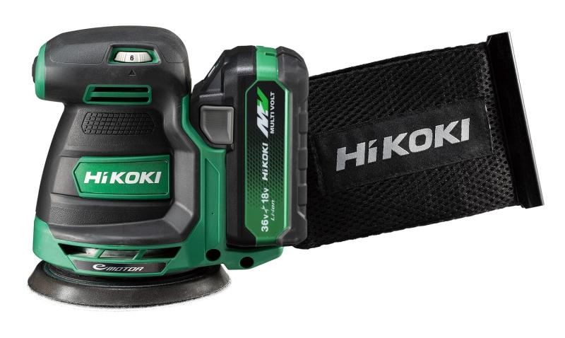 HiKOKI(ハイコーキ) 18V 充電式 ランダムサンダー 125mm 新型蓄電池・充電器付 SV1813DA(XPZ)|シオカゼ商店