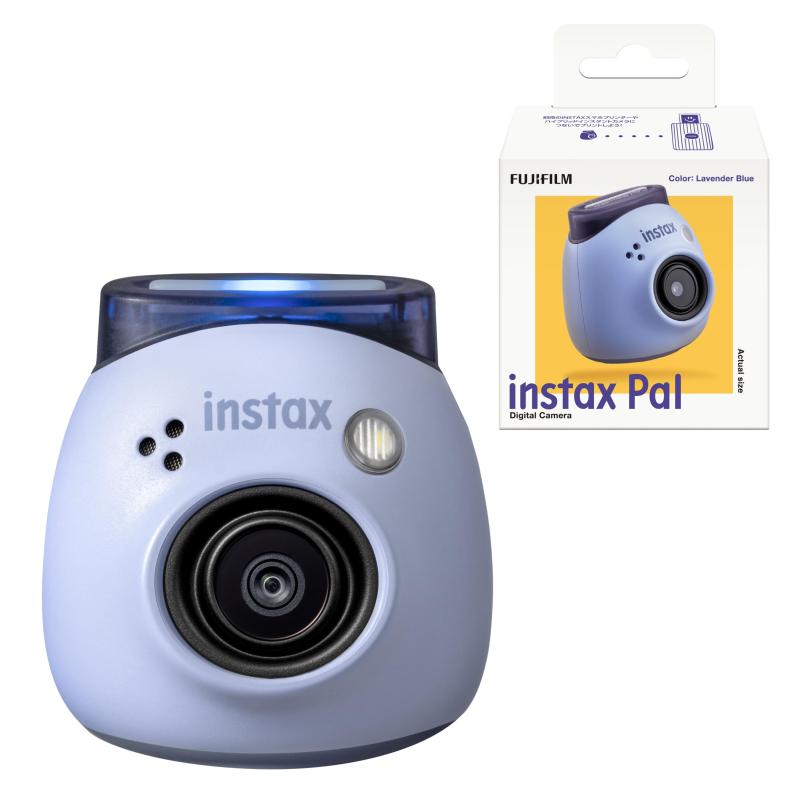 富士フイルム(FUJIFILM) 手のひらサイズカメラ チェキ INSTAX Pal ラベンダーブルー 広角レンズ マルチフォーマット INS PAL BLUE