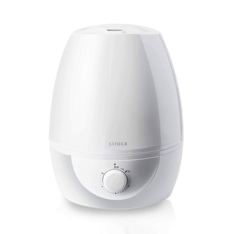 シロカ 加湿器 大容量 5L 超音波 SD-C113 パールホワイト[大容量5L/給水タンク分離/タンク抗菌加工]｜シオカゼ商店
