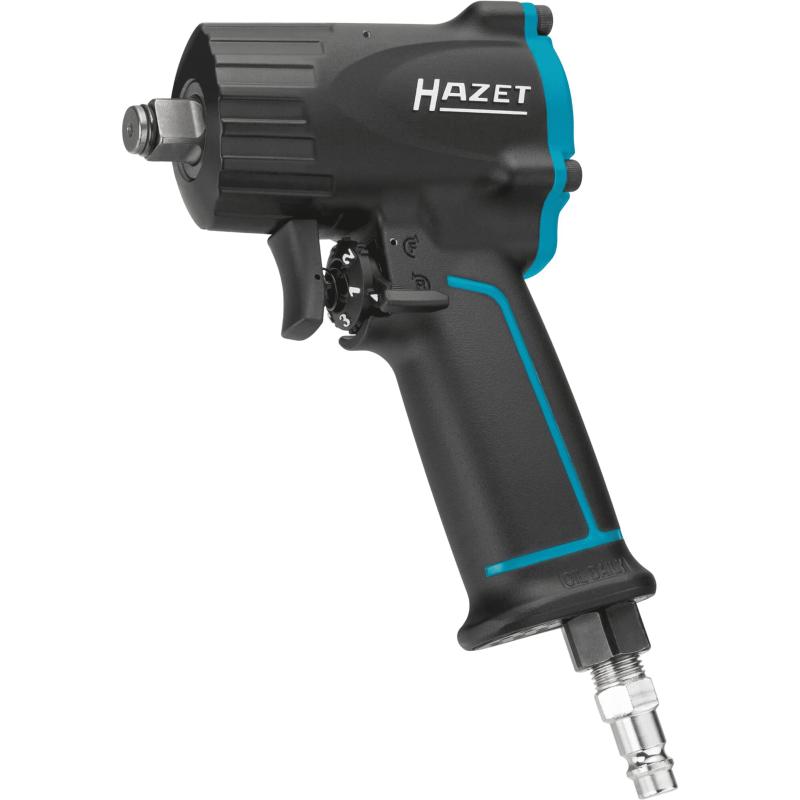 HAZET(ハゼット) 空気圧インパクトレンチ 緩めトルク1100Nm 四角12.5mm(1/2インチ) 低振動 ネジ締めツール 9012M I｜シオカゼ商店