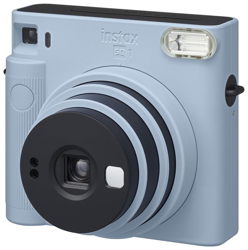 富士フイルム(FUJIFILM) インスタントカメラ "チェキスクエア"instax SQUARE SQ1 グレイシャーブルー INS SQ 1 BLUE|シオカゼ商店