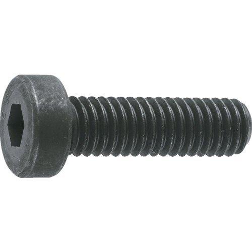 TRUSCO(トラスコ) 低頭六角穴付ボルト 黒染め全ネジ M4×10 22本入 B081-0410 × 10PK 【ケース販売】