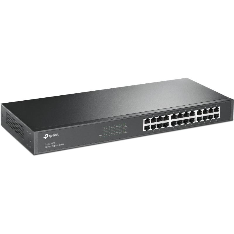 TP-Link スイッチングハブ Giga対応 10/100/1000Mbps 24ポート 金属筐体 TL-SG1024