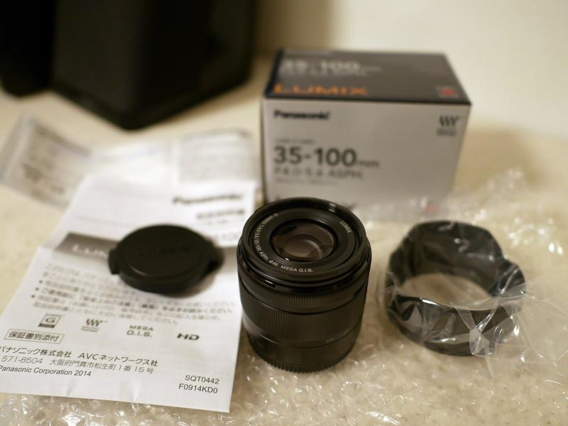 パナソニック(Panasonic) 望遠望遠レンズ マイクロフォーサーズ用 ルミックス G VARIO 35-100粍/F4.0-5.6 ASPH./MEGA O.I.S. 黒いこと H-FS35100-K