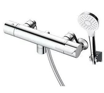 TOTO 浴室用壁付サーモスタット混合水栓 0mm コンフォートウェーブめっき3モード 寒冷地用|シオカゼ商店