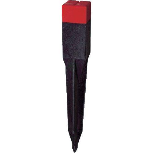 トラスコ中山(TRUSCO) 樹脂製境界杭 キャップ色:赤 450×70mm 20本【ケース販売】 TBA-45|シオカゼ商店