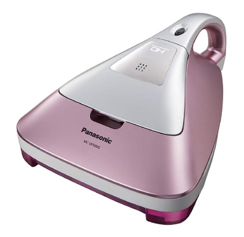 パナソニック ふとんクリーナー 紙パック式 ハウスダスト発見センサー搭載 ピンクシャンパン MC-DF500G-P|シオカゼ商店