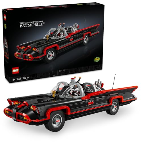 レゴ(LEGO) スーパー・ヒーローズ バットマン:名作TVシリーズ バットモービル おもちゃ 玩具 誕生日 プレゼント ブロック 母の日 父の日 男性 女性 フィギュア グッズ 76328画像
