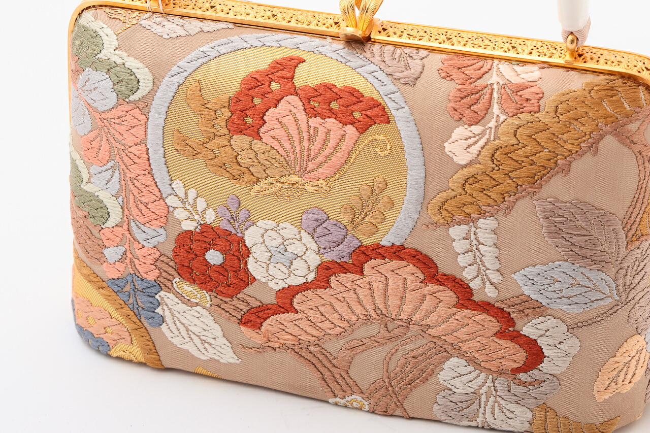 楽天市場】和装用バッグ 夏用 絽 絽綴れ 和装小物さくら 京都 単