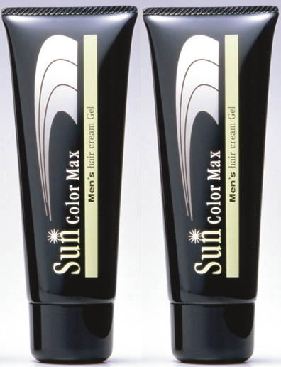 楽天市場】サンカラーマックス男性用 75g ブラック 2本セット : clearstore