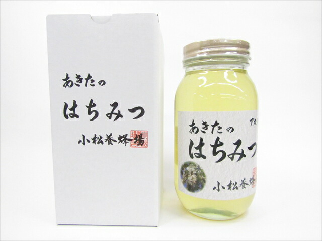 楽天市場】小松養蜂場 秋田県内で採取したアカシア蜂蜜 500g : 秋田空港おみやげ広場あ・えーる