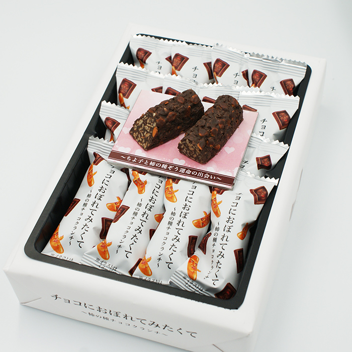 チョコにおぼれてみたくて16個箱入 信州長野のお土産 往復送料無料 お菓子 柿の種チョコレートクッキー 洋菓子