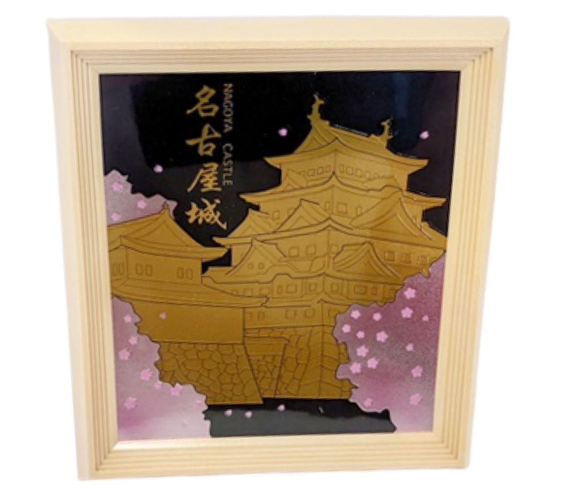 楽天市場】クリスタル 置物 3D 金鯱 名古屋城 オブジェ インテリア