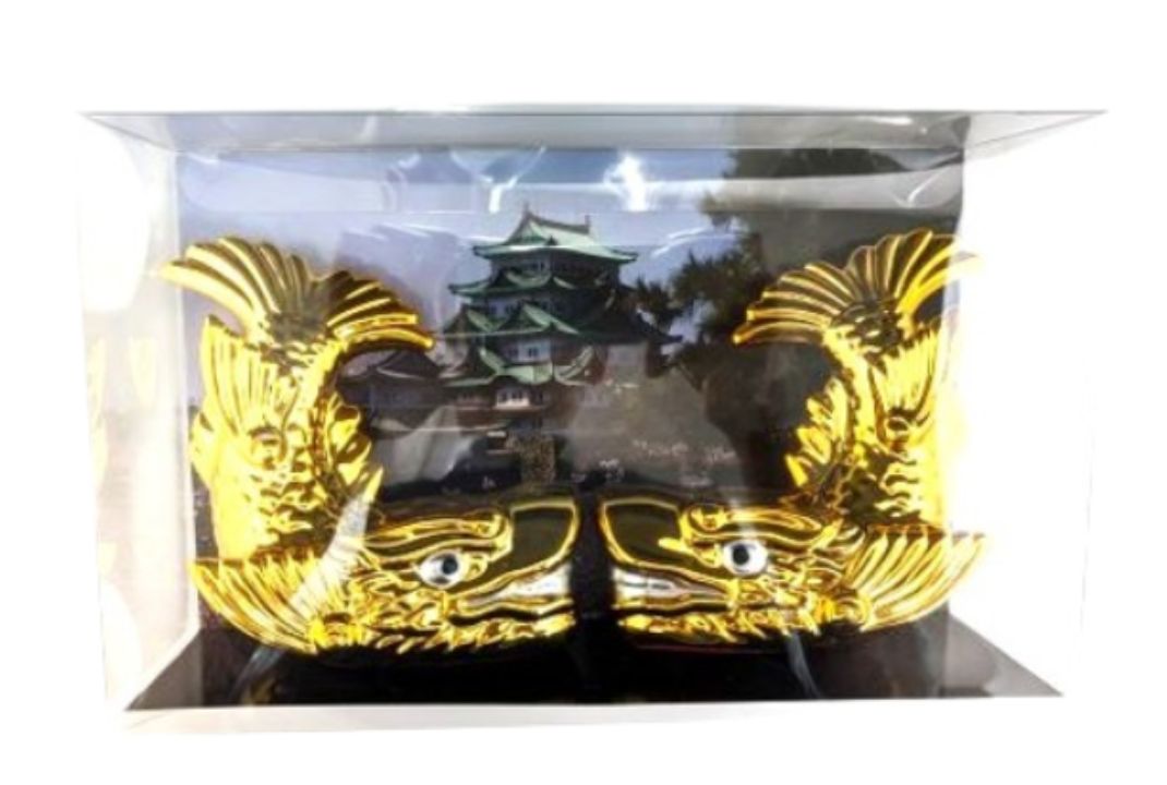 楽天市場】箸置き 金 しゃちほこ 2個セット ペア HSR702（鯱鉾