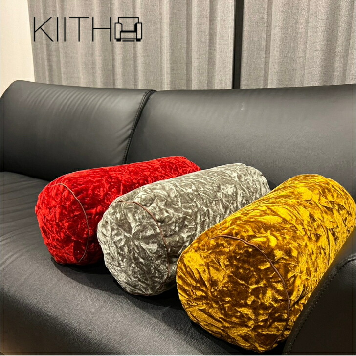 金華山 チンチラ KIITH クッション ボルスタークッション 枕｜OMO Textile Products 店