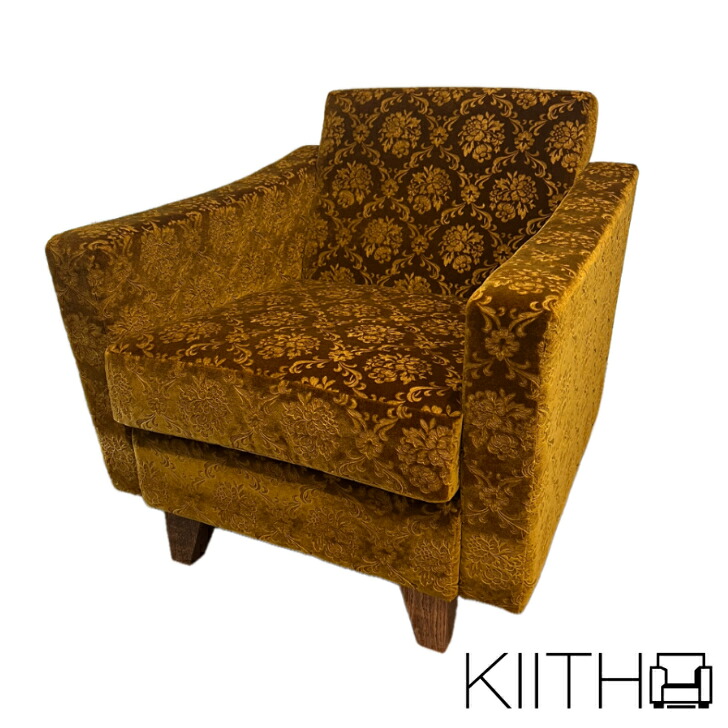 金華山 ローレル KIITH ロビーチェア ソファー ゴールド｜OMO Textile Products 店