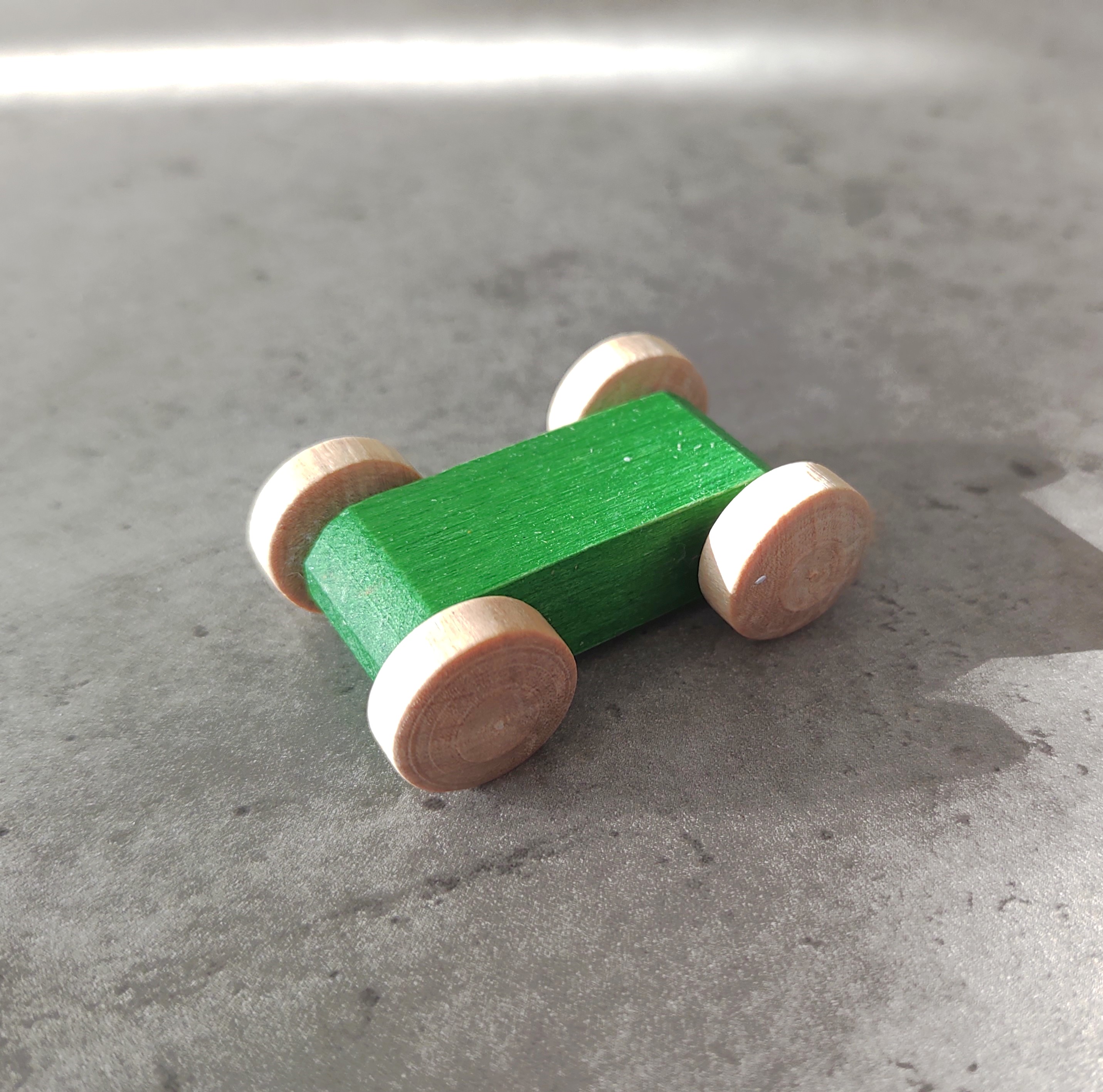 木のおもちゃ ベック社 ドイツ製 トレインカースロープ 知育玩具 箱