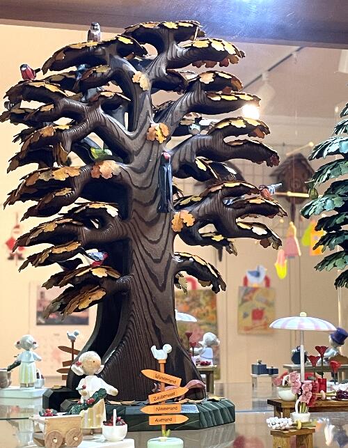 楽天市場】モミの木 グリーン 17cm ドイツ エルツ ザイフェン 飾り