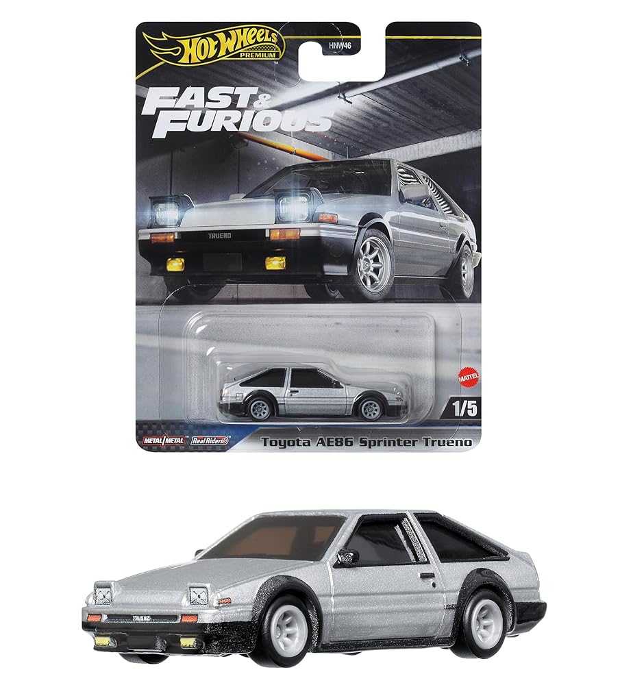 頭文字D ホットウィール トヨタ AE86 スプリンタートレノ オマケ付 楽天市場】【未開封】新装版 頭文字D 全巻購入特典 HOTWHEELS