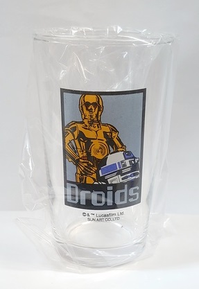 スターウォーズ グラス(中) R2-D2＆C-3PO STAR WARS グラス コップ画像