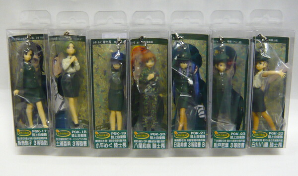 楽天市場】それゆけ！女性自衛官 ストラップ 航空自衛隊「PGK-25〜32