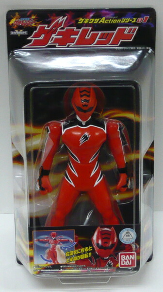 お宝✨　希少　獣拳戦隊ゲキレンジャー ゲキレッド 公式ジャケット　赤　L お宝✨ 希少 獣拳戦隊ゲキレンジャー ゲキレッド 公式ジャケット 赤 L