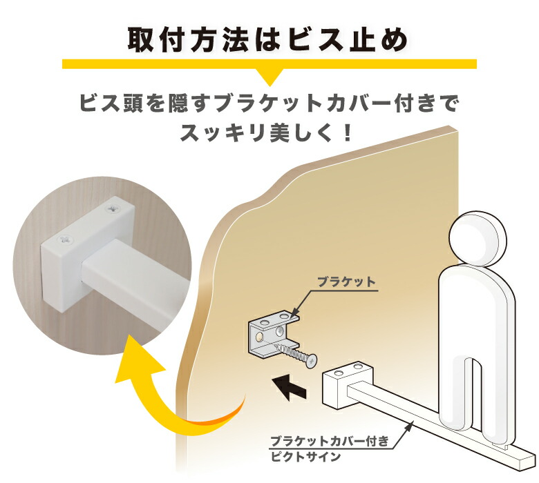 トイレマーク トイレサイン サインプレート トイレ案内 案内表示 突出 視認性 化粧室 プレート ピクト 男子 女子 こだわり オフィス クリニック 学校 カフェ 店舗おしゃれ オリジナル 看板 サイン ダイカン Daikan Rd Pcs B01 W M Adaba8 Fm