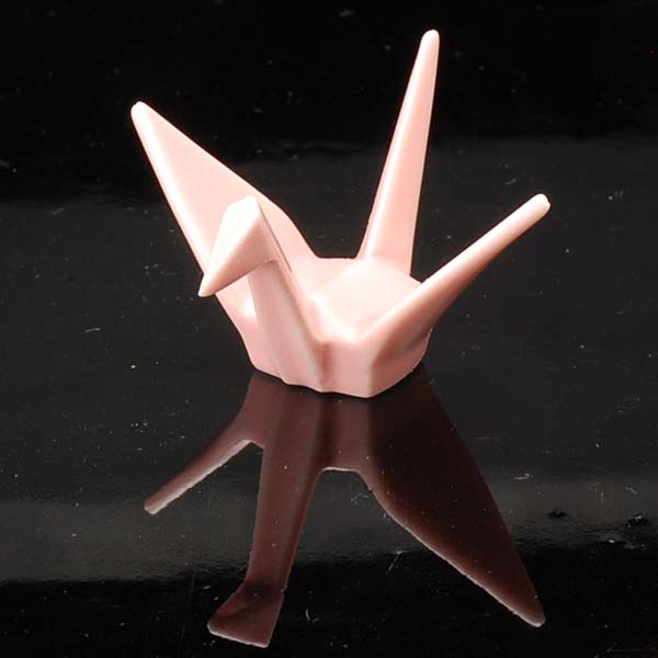 楽天市場】折り紙鶴 箸置き（レッドフラワー） / 食卓小物 土産 箸置き