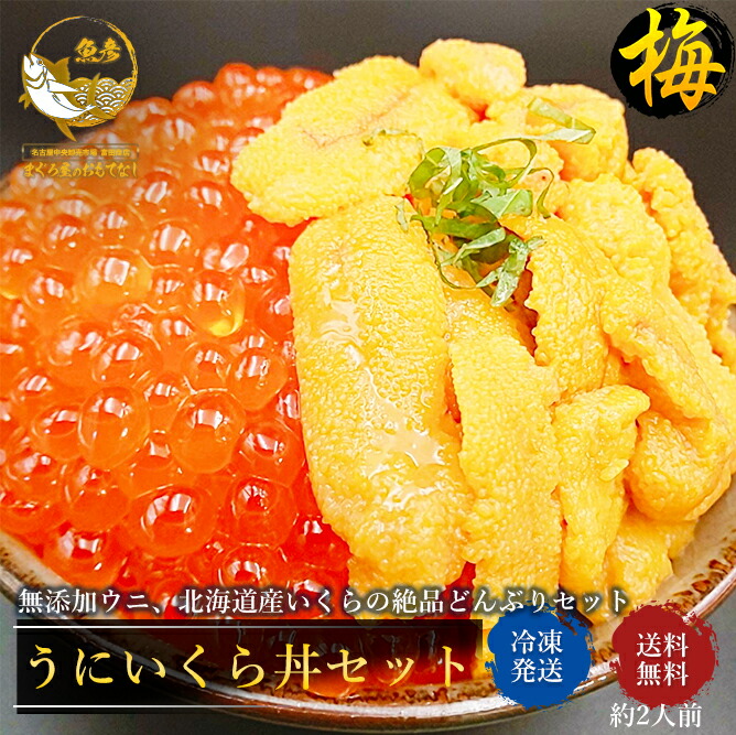 ＼2個購入で500円引／うに いくら 丼 梅 セット 1パックずつ 送料無料 無添加ウニ 北海道産いくら醤油漬け 絶品 海鮮丼 セット 刺身 海鮮丼 手巻き寿司 おつまみ 御祝 内祝 誕生日 贈り物 プレゼント うにいくら ウニイクラ ウニ イクラ  ギフト プレゼント