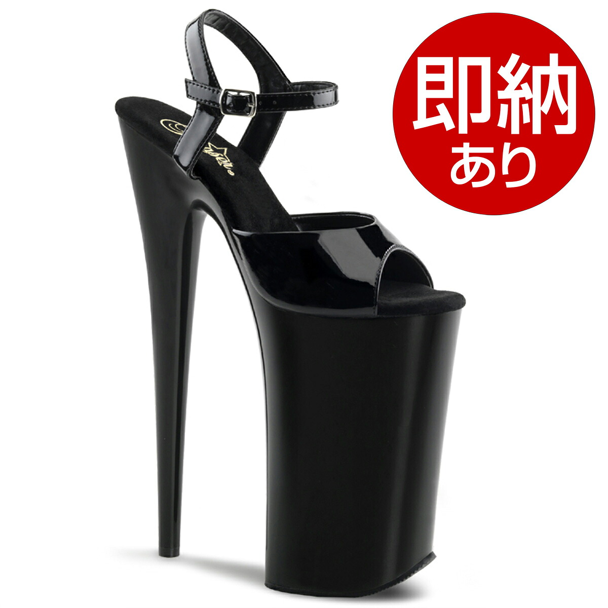 Pleaser プリーザー 【取り寄せ】【即納あり】【国内在庫あり】 サンダル ピンヒール 25cmヒール エナメル PU BEYOND-009
