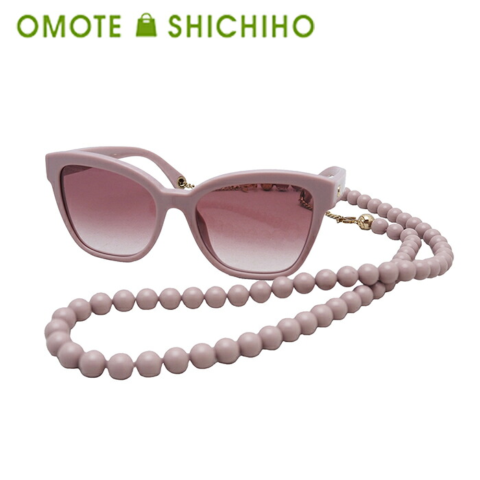 CHANEL シャネル ボールチェーン サングラス 5487-A ピンク ゴールド アクセサリー アイウェア メンズ レディース 美品 【中古】