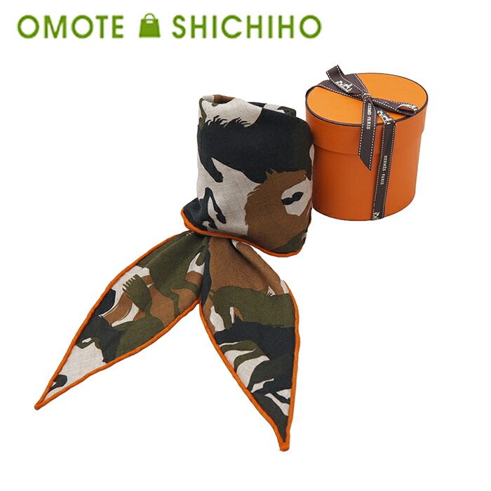 楽天市場】HERMES エルメス スカーフ ロザンジュ ミニ LOSANGE メンズ