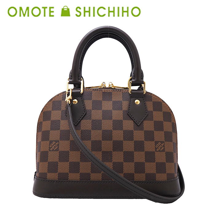 ルイヴィトン　アルマ極美品　ダークブラウン バッグ ルイヴィトン アルマ極美品 ダークブラウン バッグ ルイヴィトン