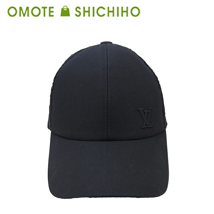 Louis Vuitton キャップ ベースボール ブラック M77114 LOUIS VUITTON(ルイヴィトン) キャップ・ベースボール