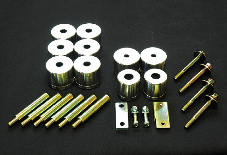 JB23 ジムニー ボディリフト リフトアップキット 50mm 楽天市場】ジムニーJB23 50mm ボディリフト 送料無料