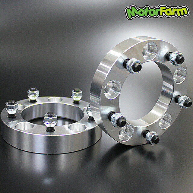 メーカー直送 モーターファーム ワイドトレッドスペーサー 30mm 5H/139.7-P1.25 シルバー 4枚1台分 ※代引不可・返品不可